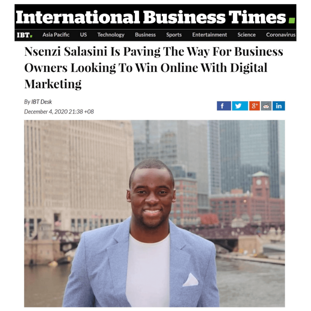 International Business times Nsenzi Salasini Cover 2-min